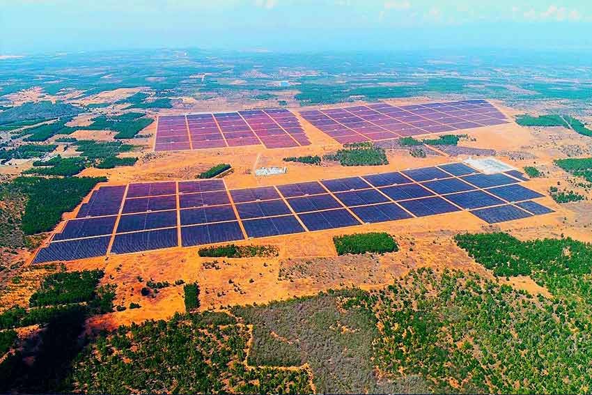 Aktueller Firmenfall über Geriebenes Solarenergie-Generations-Projekt 350MW gelegen in Hong Phong von Vietnam
