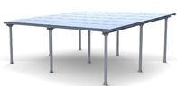 Waterproof Carbon Steel Aluminum Structures Solar Carport Mounting Systems
