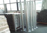 Silver Ground Screw Piles Stable HDG Q235 Steel High Class Hot Dip Galvanized