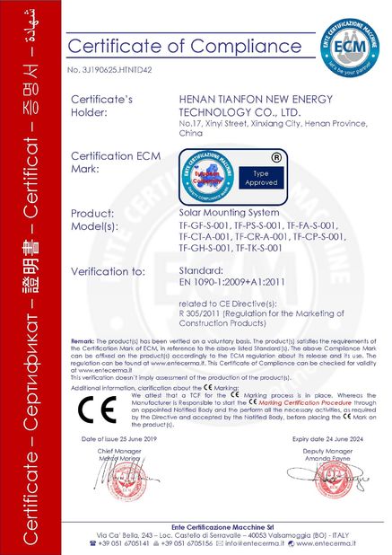 Henan Tianfon New Energy Tech. Co., Ltd