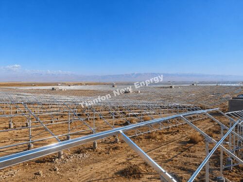 100MW Bodenmontagesystem für Solaranlagen in Qinghai