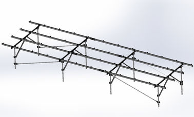 Ein guter Preis. Stahlsonnenkollektor-klammern Grundmontage-Systeme photo-voltaische maximale Last des Schnee-1.4KN/m2 ein Online