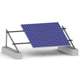 Ein guter Preis. Mit Ballast beladene flache Sonnenkollektor-Dach-Montage-System-Klammer-Struktur-Stärke 0.5mm-15mm Online
