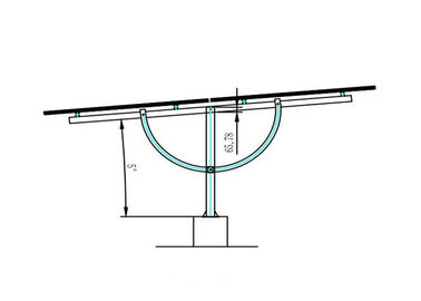 Ein guter Preis. Fertigte justierbares Montage-System PV die Farbe besonders an, die - der galvanisierte Frameless Stahl heiß ist Online