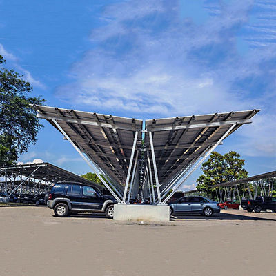 Ein guter Preis. Kundengebundenes PV-Autoparkplatz-Sonnensystem-Schienenplatten-offenes Grundrostfestes Online