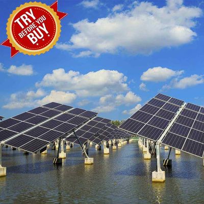 Ein guter Preis. Verrosten geriebene der Schutz PV-Schienenplatten-Fischen-Licht-ergänzende Sonnenkollektor Befestigung des Systems für Fischfarm Online