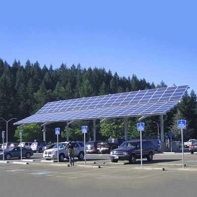 Ein guter Preis. Handelsautoparkplatz-Sonnensystem-Reihen-Unterstützungs-EPC-Aluminiumstahl Q345B Al6005 Online