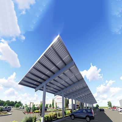 Ein guter Preis. Autoparkplatz-Sonnensysteme der Spannen-5000mm PV für privaten Parkplatz Online