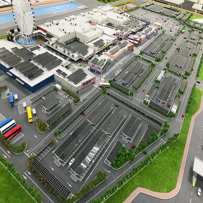 Ein guter Preis. 2.5m Höhen-Wohnsolarenergie-Autoparkplatz-Schienenplatten Online
