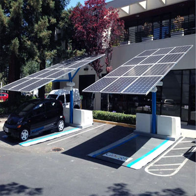 Ein guter Preis. Q345 6063 PV Systeme für offenen Grundautoparkplatz anbringend Online