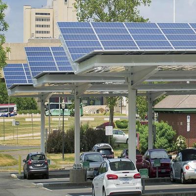 Ein guter Preis. AL 6005-T5 SUS 304 Solarautoparkplatz-Strukturen für offene archivierte Projekte Online