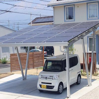 Ein guter Preis. 20 30KW galvanisierten Stahl-PV-Autoparkplatz-Schienenplatten Online