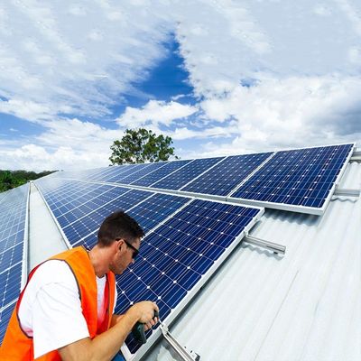 Ein guter Preis. Aluminiumlegierungs-photo-voltaisches Solarsystem des Ziegeldach-30psf Online