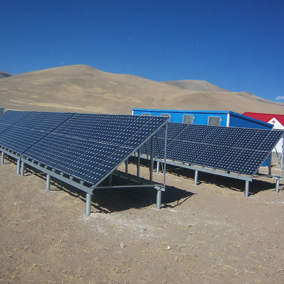 Ein guter Preis. Hot Dip Galvanized Ground Solar Mounting Bracket Hochleistungsleistung Online