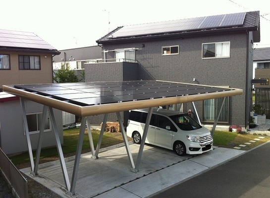 Ein guter Preis. Volle Installation anodisiertes Parkplatz-Sonnenkollektor-Boden-Montage-System Online