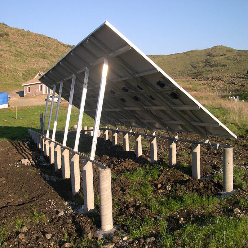 Solarsystem Halterungen Bodenmontage Kit Pv Montage Struktur Boden Solarhalterung