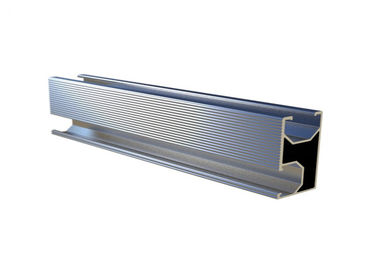 Ein guter Preis. verdrängte Aluminium gekerbte Schiene 10-12um Dach-Montage silbernes Anodisierungs6005-t5 Online