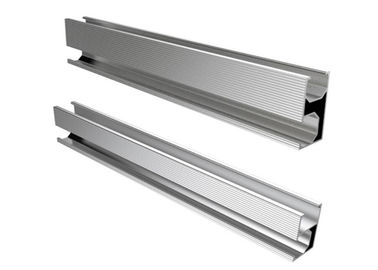 Ein guter Preis. Silbernes Aluminium gekerbte Schiene für Solarenergie-System-Dach-Grundprojekt Online