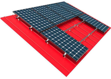Ein guter Preis. Dach-Montage-Systeme des Sonnenkollektor-10kw warfen gewölbte trapezoide Stehfalz PV-Struktur Online