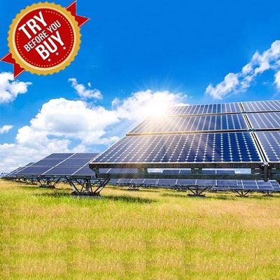 Maximale Gebäude-Höhe Stahlder stapel-Sonnenkollektor-Grundmontage-System-schnelle Installations-20M