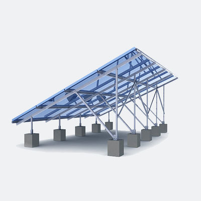 Ein guter Preis. Frameless Sonnenkollektor-Grundmontage-Dienstprogramm-Skala 50 MW repariertes Neigung anodisiertes Aluminium Online