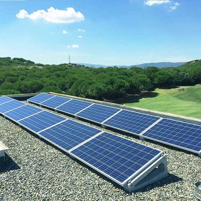 Ein guter Preis. Leichte rostfreie silberne galvanisierte Modul-Unterstützung des Stahlprofil-Solarmontage-System-PV Online