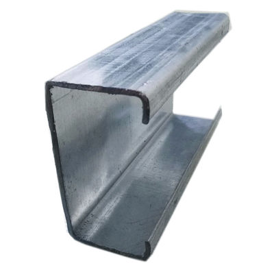 Ein guter Preis. Q235 Q345 galvanisierte Stahlu-stähle für die Befestigung von Stand-Racking-Klammern Online