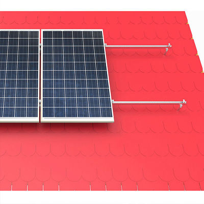 Ein guter Preis. Anodisiertes Aluminium- u. galvanisiertes u. rostfreies Fliesen-Sonnenkollektor-Dach, das Systeme anbringt Online