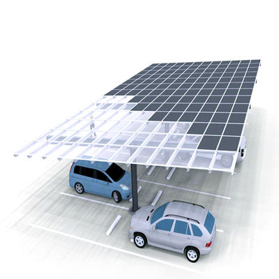 Ein guter Preis. AN/AUS-Gitter anodisiertes Aluminium PV-Wohnsolarautoparkplatz-Strukturen Höhe 2,5 M Lowest Online