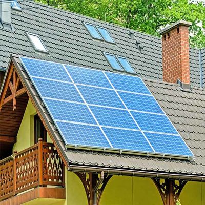 Ein guter Preis. Hauptgebrauch auf Gitter 10kw anodisierte Dach-Berg-Solarenergie-Energie-System Online