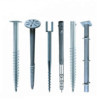 Ein guter Preis. Hot Dipped Galvanized Spiral Shape Ground Screw Piles 1000~3500mm Length Online