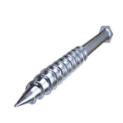 Ein guter Preis. Stainless Steel Open Field Ground Solar Screw Piles 500~2500 mm Online