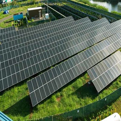 Sonnenkollektor-Boden 50deg Q235B Q345B, der Systeme anbringt