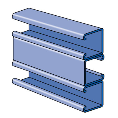Q235B Q345B galvanisierte Stahlc-Kanal für PV-Systeme
