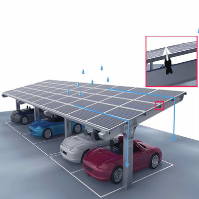 Ein guter Preis. Wasserdichtes galvanisiertes Grundbefestigungssystem für Solarauto-Halle Online