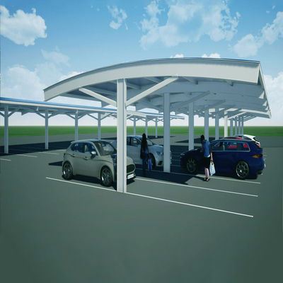 Ein guter Preis. 15deg, das BIPV-Sonnenkollektor-Stark beanspruchen Systeme für Autoparkplatz kippt Online
