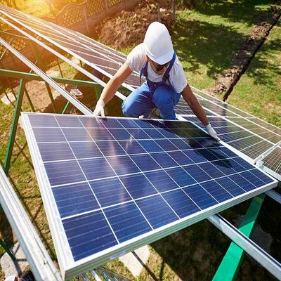 Ein guter Preis. Anodisierte Stahlangebrachte Solargrundstruktur Q235 Online