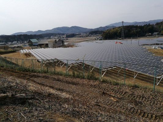 Galvanisierte bodenmontagesystemgrundsolarklammersolarstruktur Q235B Q345B Solar