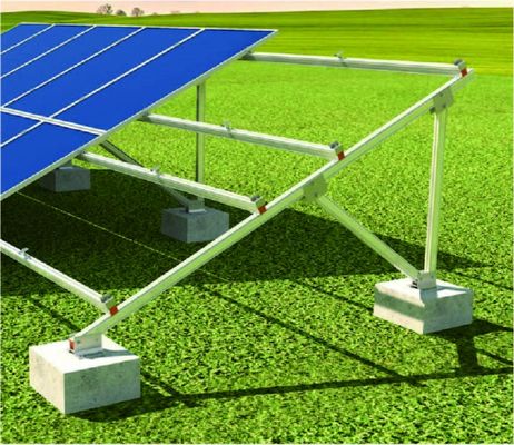 Solarkraftwerk-Modul-Einbaustruktur klammert Kit Ground Mounting-Systemsolarklammer ein